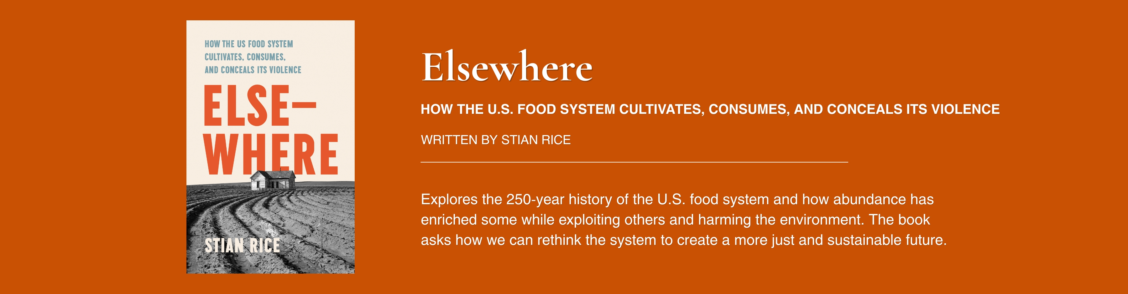 Elsewhere by Stian Rice