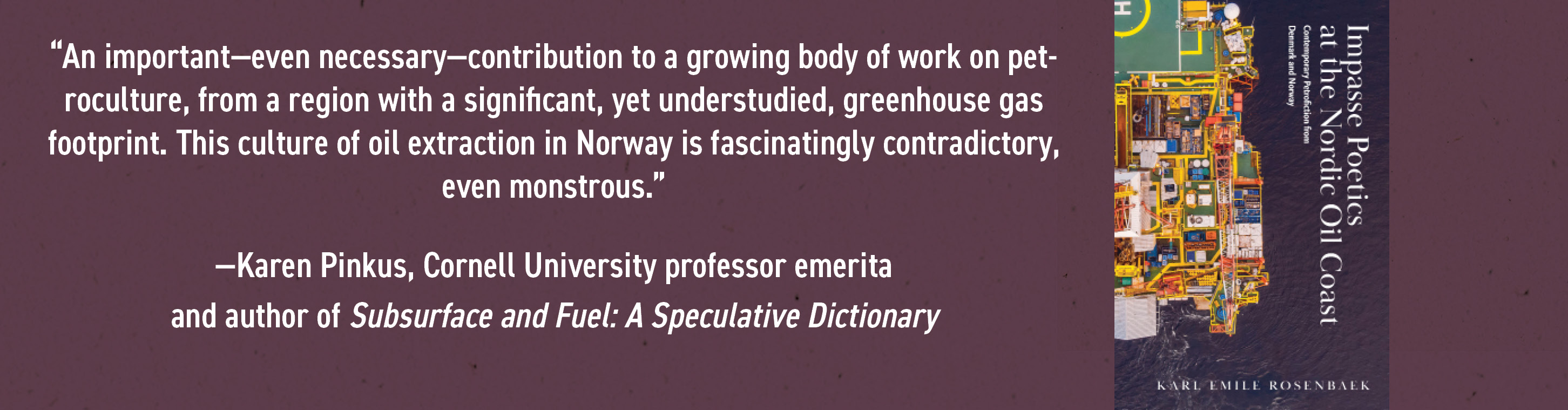 Impasse Poetics at the Nordic Oil Coast: Contemporary Petrofiction from Denmark and Norway