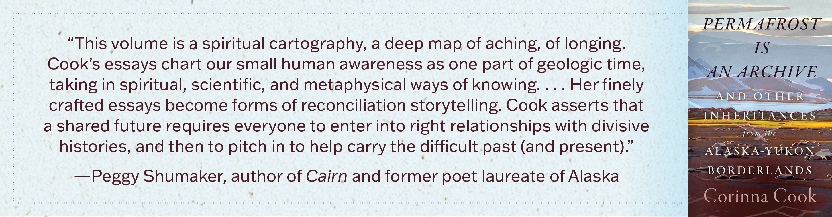 Permafrost Is an Archive  and Other Inheritances from the Alaska-Yukon Borderlands