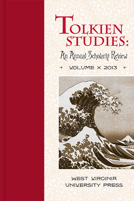 Tolkien Studies Volume 10